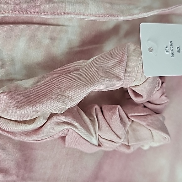 Wildfox 2Piece Shorts & Top Lounge Set Pink Tye Dye - Picture 10 of 12